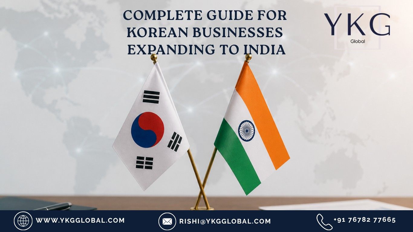 Complete Guide for Korean Businesses Expanding to India 