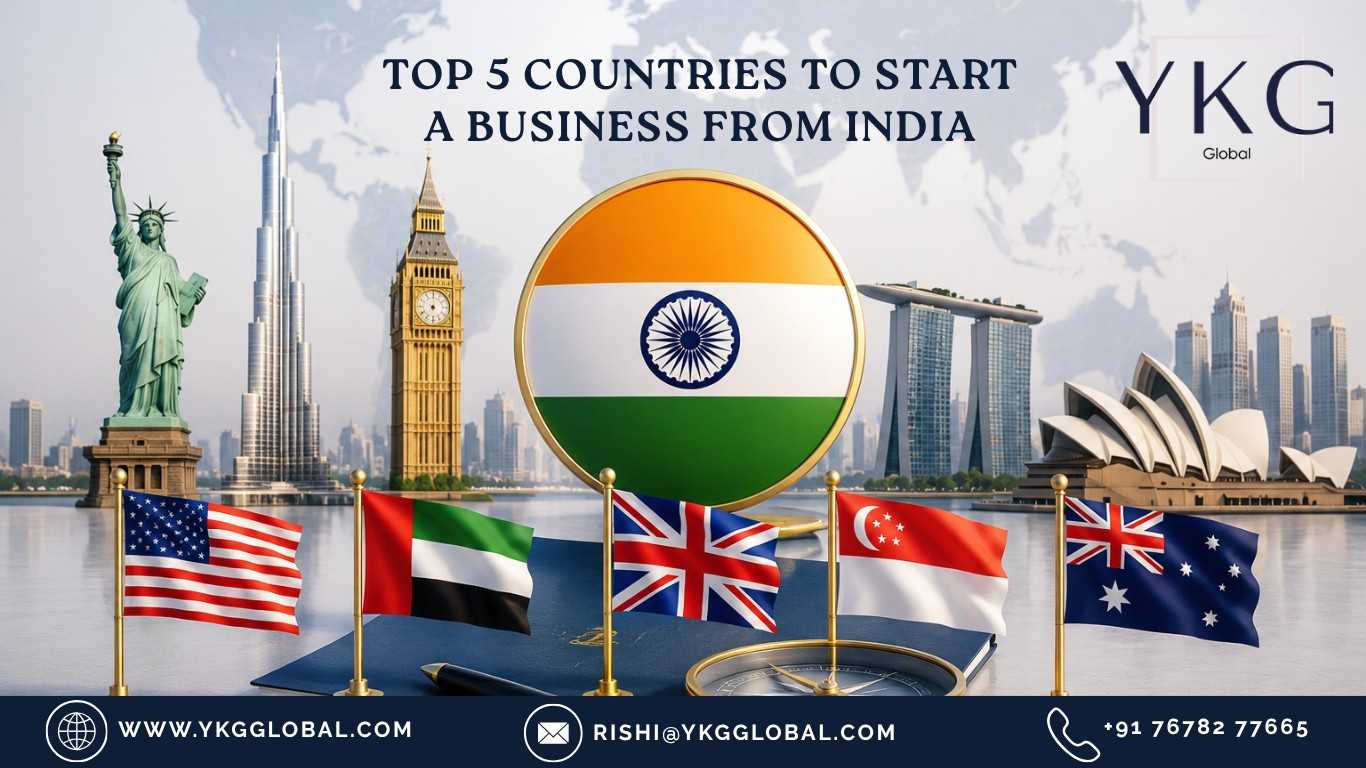 Top 5 Countries to Start a Business from India 