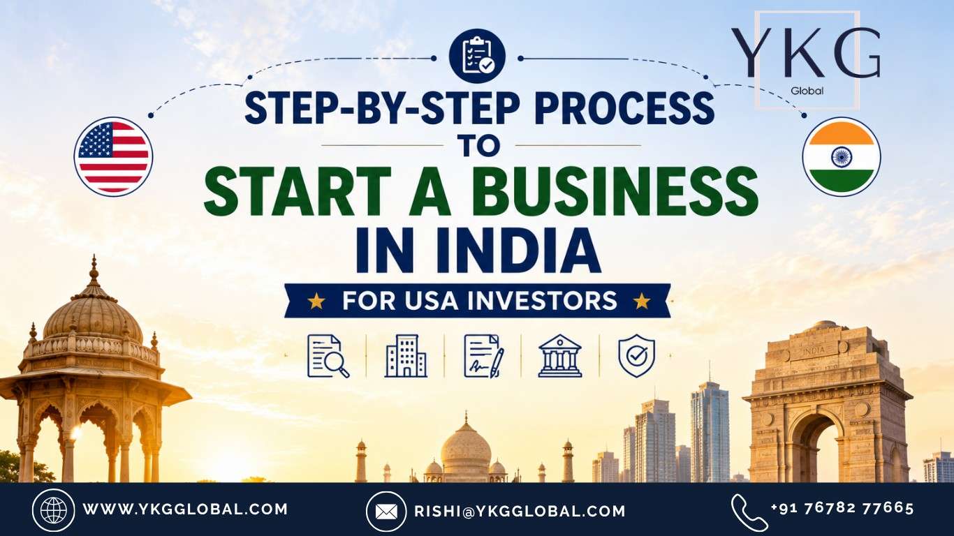 Step-by-Step Process to Start a Business in India for USA Investors