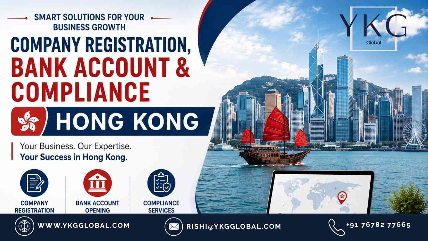 Company Registration, Bank Account & Compliance Hong Kong