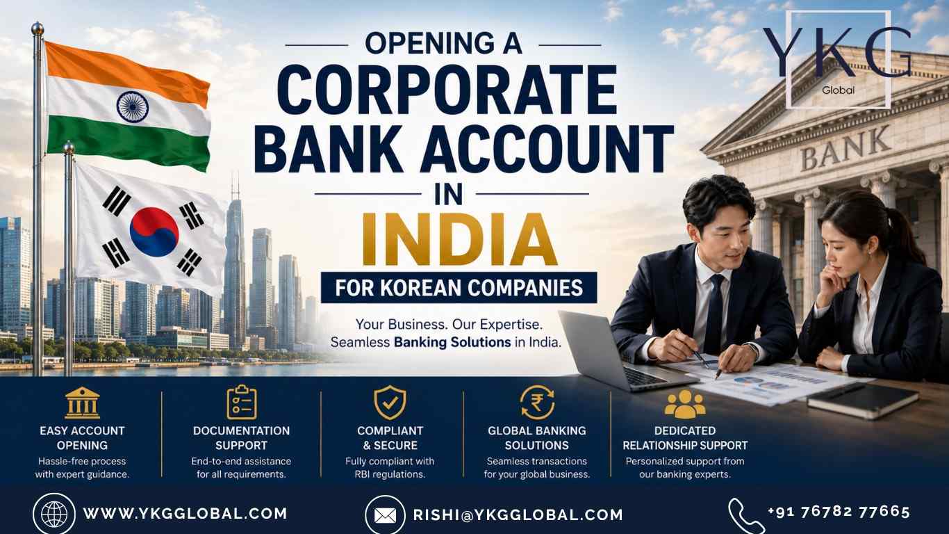 Opening a Corporate Bank Account in India for Korean Companies